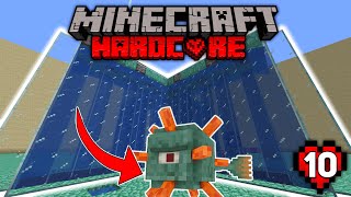 I Built a Guardian Farm in HARDCORE - Hardcore Minecraft Ep. 10
