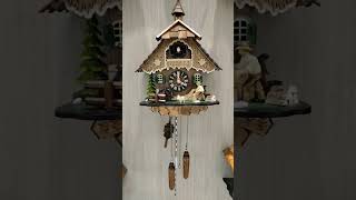 CUCKOO CLOCK_Original Black forest Cuckoo Clock Made In Germany. #shorts #reels