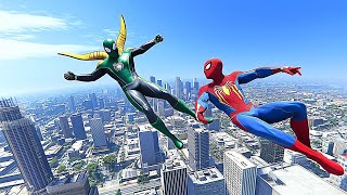 2025 SECONDS OF GTA 5 Ragdolls SPIDERMAN x PS4 STEALTH SPIDERMAN Jumps/Fails (Euphoria Physics) #177