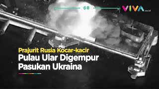 Ukraina Gempur Pulau Ular dan Lumpuhkan Pos Rusia yang Tertinggal