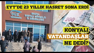 EYT hakkında Konyalı vatandaşlar ne dedi?