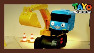 Can tayo lift heavy things? Tayo the Excavator l Tayo's Toy Adventure #19 l Toy Play Show for Kids