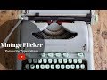 Favourite Typewriters: Hermes 3000 Introduction