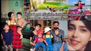 How I got Monetized within 14 days as a small youtuber | watch👆🏻for details😊