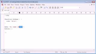 Beginner PHP Tutorial - 30 - Basic Functions