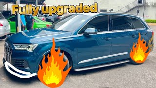 The Audi is complete, we did a giveaway.