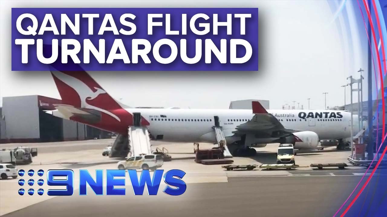 Qantas Plane Makes Emergency Landing At Sydney Airport | Nine News ...