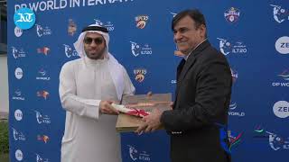 Dubai: International cricket players, cup visit Khaleej Times