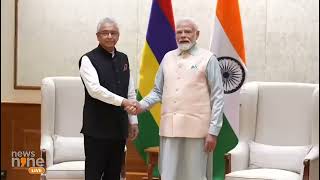 PM Modi, Mauritius PM Pravind Kumar Jugnauth hold a bilateral meeting, in Delhi