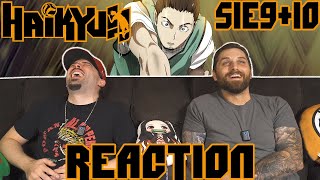 OUR ACE IS BACK!! | Haikyuu!! Season 1 Episode 9 & 10 REACTION!!