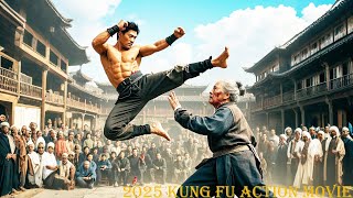 2025 Kung Fu Action Movie: Bullies pick on a 100-year-old man, only to be beaten up by Kung Fu boy.