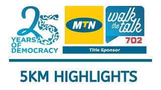 2019 MTN Walk the Talk with 702 - 5km HIGHLIGHTS