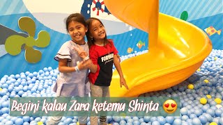 Zara Menemani Little Princess Shinta berburu Mainan Anak Surprise dan Main di Playground