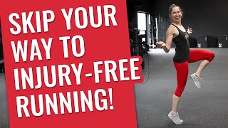 Run longer & pain free by skipping