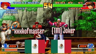 FT5 @kof98: xxxkofmaster (MX) vs [TM] Joker (MX) [King of Fighters 98 Fightcade] Jul 4