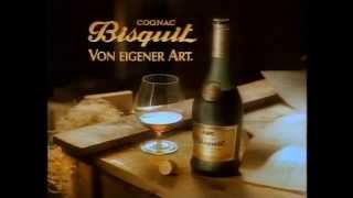 Cognac Bisquit Werbung 1989