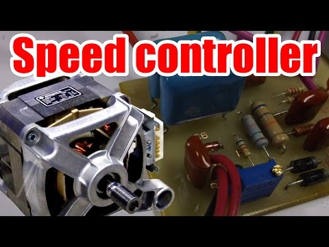 Easy circuit! How to make AC Motor Speed Controller (Part 1) Easy circuit! How to make AC Motor Speed Controller (Part 1)