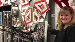 Huckleberry’s Fabrics Inc Christmas Store Tour