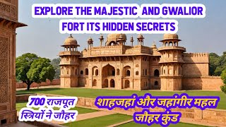 EXPLORE THE MAJESTIC GWALIOR FORT AND IT'S HIDDEN SECRETS!🧐😯