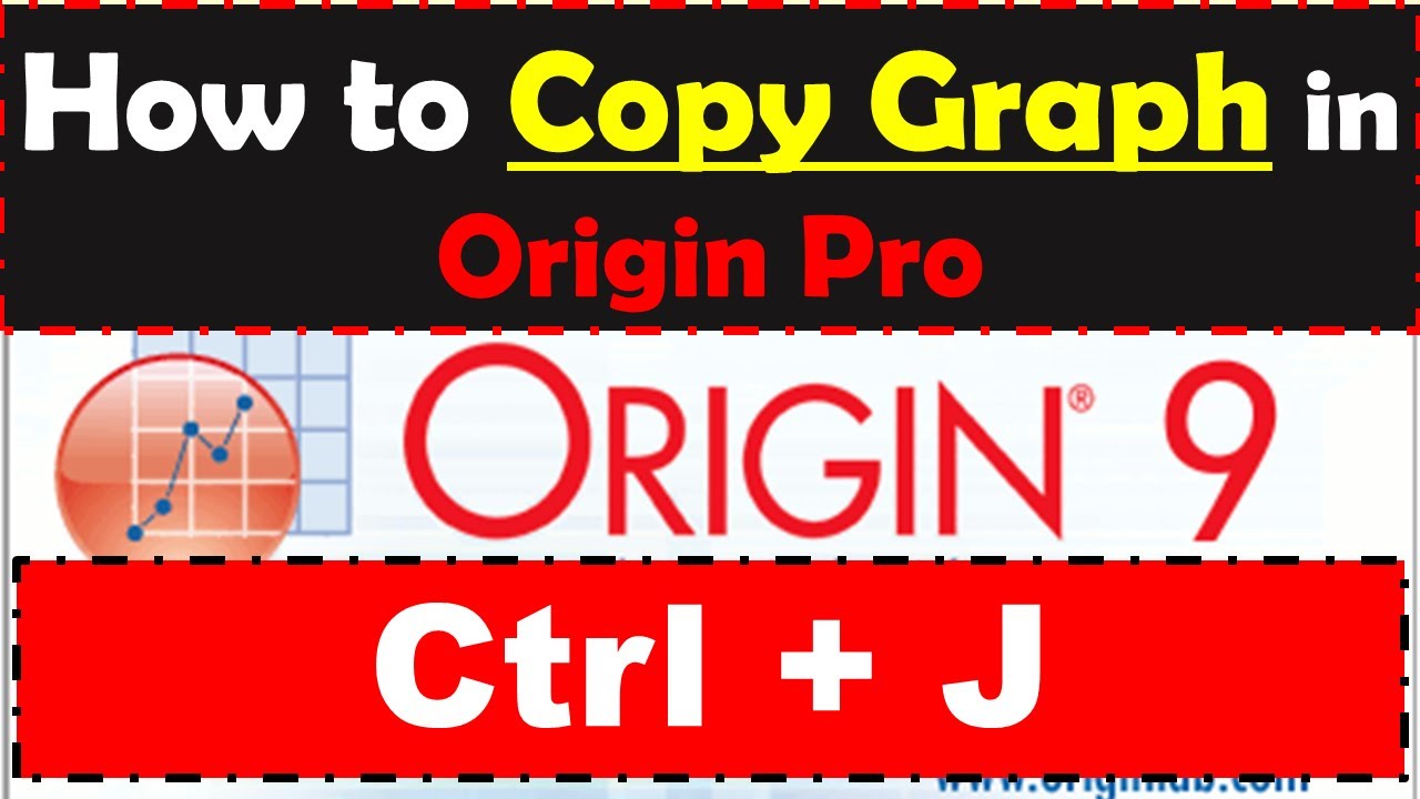 Origin Pro How To Copy Graph Youtube