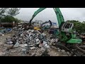 loading scrap metal for a king brothers recycling