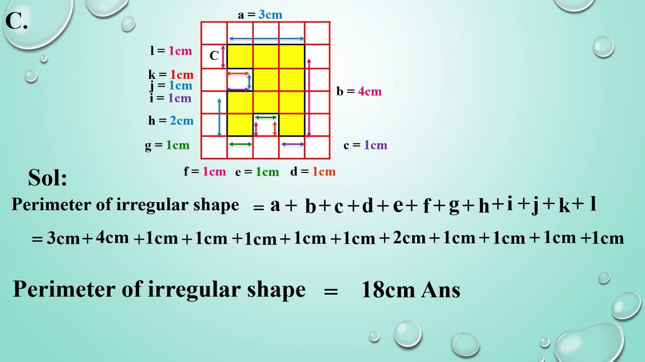 Class 5 Math Video 12b Perimeter , Ex No 8a Q No 4 & 5 And Area Ex No ...