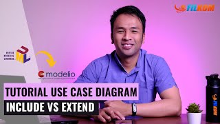 Belajar Sistem Informasi | 4. Tutorial Membuat Use Case Diagram dengan Modellio