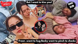 Freen Reveals Something And Doing A Girlfriend Job For Becky / Becky Felt The Tension On Freen?