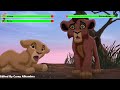 the lion king ii simba s pride 1998 crocodile attack with healthbars