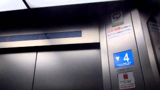 八王子商業施設フジテックエレベーター FUJITEC Traction Lift/Elevator