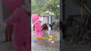 GAWAT!! DOMINIQUE KEJAR MBA AMBAR YANG DICULIK LABUBU😱😱 #viralvideo #viraltiktok