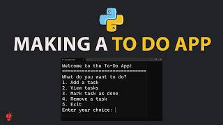 To-Do App in Python — Built With Only Lists (No Libraries!)