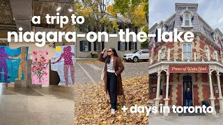 A trip to Niagara-on-the-Lake and days in Toronto | cute cafes, toronto biennial art, and a bookshop