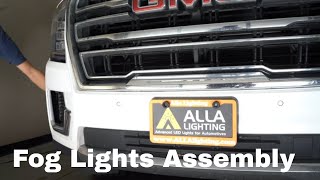 How to Replace | Change | Remove GMC Yukon Fog Lights Assembly?