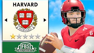 I Put Harvard in NCAA Football to Rebuild Them
