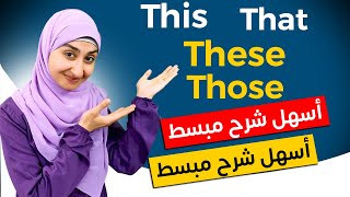 Demonstrative Pronouns: this, that, these, those