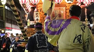 新橋本の山車　千葉銀前でのの字廻し　佐原の大祭　秋祭り2016　最終日　00048