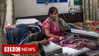 India passes 20 million Covid cases amid oxygen shortage - BBC News