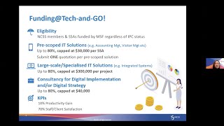 TechUP Friday! Brown Bag Series – Summary on Tech-and-GO! Grant