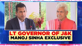 Jammu Kashmir Lieutenant Governor Manoj Sinha Exclusive Interview | Jammu Kashmir News | News18