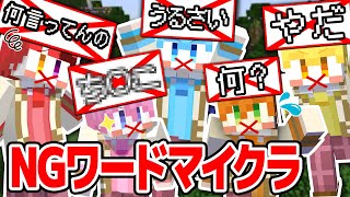 【マイクラ】NGワードを言ったら即終了！問題発言だらけのマインクラフト！？【すとぷり】