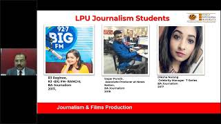 LPU Admissions Webinar on Masters in Journalism & Film Production#admissions2022#LPU#lpu