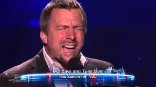 Soulful Singer Impresses His Peers   AGT Season 7   Tim Hockenberry Las Vegas Performance