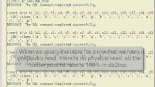 db2top: Buffer pool hit ratio