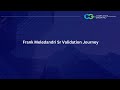 Frank Meledandri Sr Validation Journey