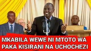 GACHAGUA NI MTOTO WA PAKA,AMEKUA KISIRANI MCHOCHEZI ANATAKA KUCHOMA KENYA RUTO EXPLODE. UHURU,RAILA