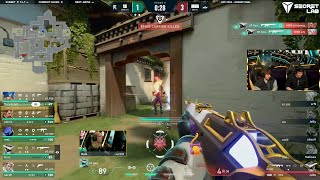 Sliggy and Mini Shocked by SR Noia’s INSANE Tap-Tap Guardian ACE vs MIBR in VCT Game Changers