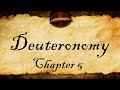 Deuteronomy Chapter 5 | KJV Bible Audio (With Text)