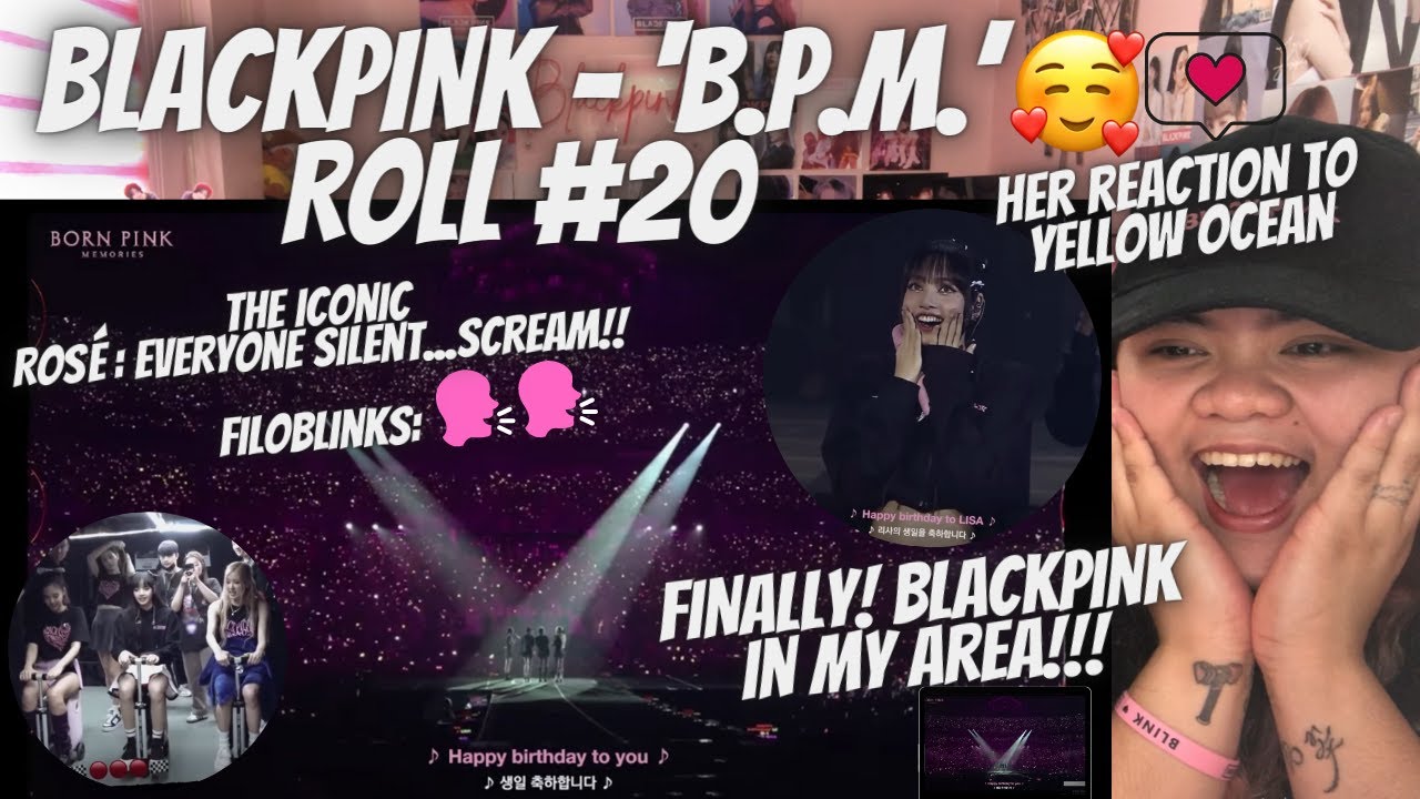 😍 BLACKPINK - ‘B.P.M.’ Roll #20 | Reaction - YouTube