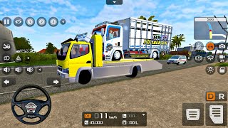محاكي نقل السيارات شاحنة النقل دينا العاب سيارات - ألعاب أندرويد - لعبة Bus simulator Indonesia